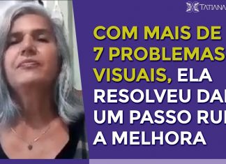 COM MAIS DE 7 PROBLEMAS VISUAIS, ELA RESOLVEU DAR UM PASSO RUMO A MELHORA