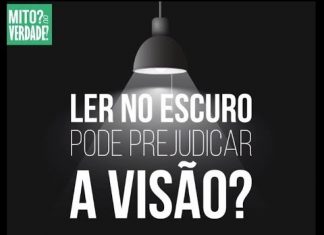 Ler no escuro pode prejudicar a visão?