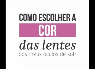 Sabe como escolher a cor das lentes dos seus óculos de sol?