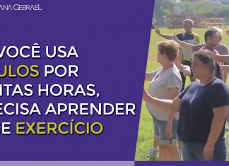 SE VOCÊ USA ÓCULOS POR MUITAS HORAS, PRECISA APRENDER ESSE EXERCÍCIO