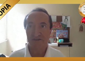 ANTÔNIO REDUZIU O ASTIGMATISMO E A MIOPIA