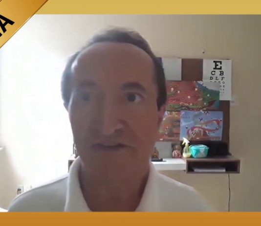 ANTÔNIO REDUZIU O ASTIGMATISMO E A MIOPIA