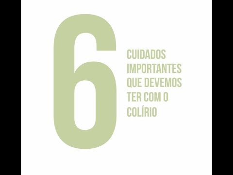 6 cuidados importantes que devemos ter com o colírio