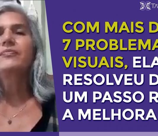 COM MAIS DE 7 PROBLEMAS VISUAIS, ELA RESOLVEU DAR UM PASSO RUMO A MELHORA