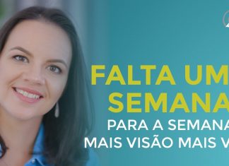 FALTA UMA SEMANA PARA O MAIOR EVENTO DE SAÚDE VISUAL ONLINE