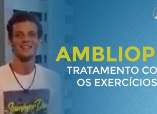 AMBLIOPIA: ELE COMEÇOU A SENTIR MELHORAS EM APENAS 2 MESES