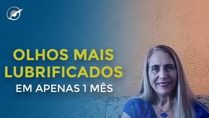 ELA ESTÁ COM OS OLHOS MAIS LUBRIFICADOS EM APENAS 1 MÊS DE EXERCÍCIOS