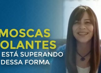 ELA ESTÁ SUPERANDO AS MOSCAS VOLANTES DESSA FORMA