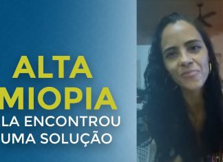 ALTA MIOPIA: ELA ENCONTROU UMA SOLUÇÃO PELA INTERNET