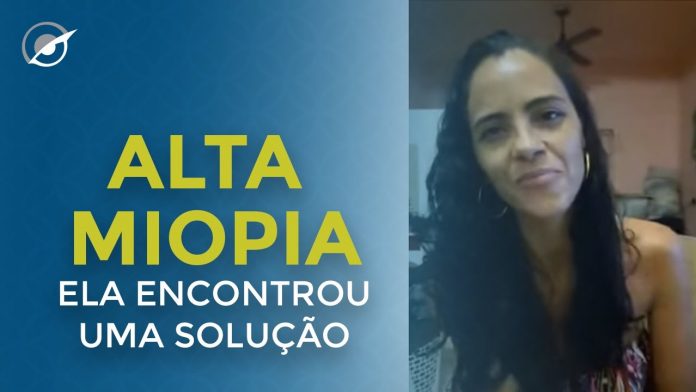ALTA MIOPIA: ELA ENCONTROU UMA SOLUÇÃO PELA INTERNET