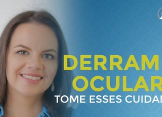 DERRAME OCULAR REQUER ESSES CUIDADOS