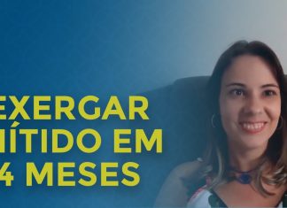 ELA ESTÁ ENXERGANDO NITIDAMENTE EM APENAS 4 MESES DE PRÁTICA