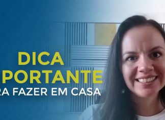 ESSA É UMA DAS COISAS QUE VOCÊ PRECISA FAZER NESSE PERÍODO EM CASA