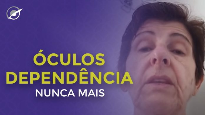ELA DEIXOU DE SER DEPENDENTE DOS ÓCULOS FAZENDO ISSO