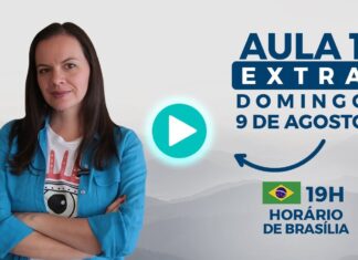 🔵 HOJE, 19H, AULA EXTRA 1 AO VIVO 🔵